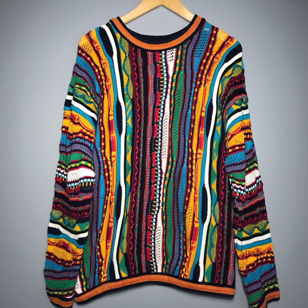 COOGI 1990’s Vintage Multi Color Sweater